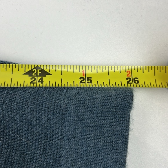 Lululemon Men's  Blue Long Sleeve Mock ¼ Zip Knit Sweater - Picture 7 of 9